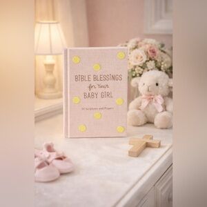 Hallmark Pink Baby Blessings Book